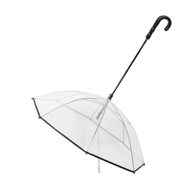 Dog's Umbrella With Traction Chain