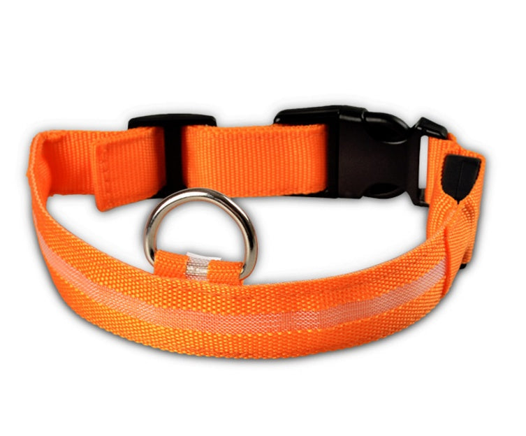 LED Dog/Cat Luminous Collar Night Safety