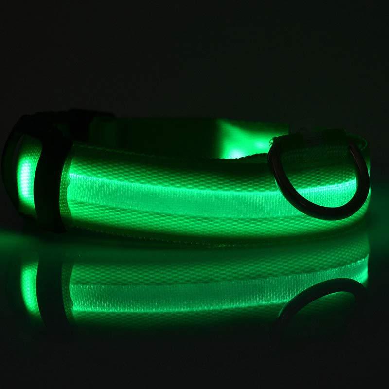 LED Dog/Cat Luminous Collar Night Safety