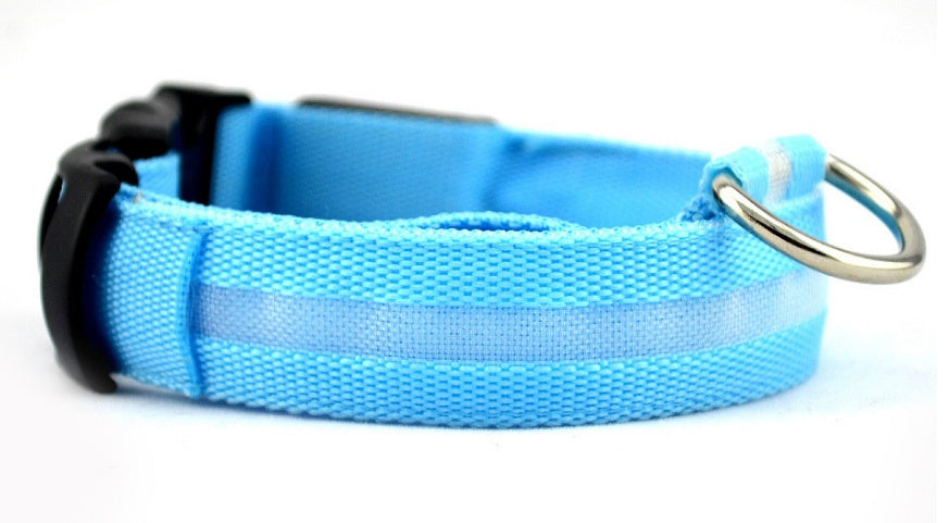 LED Dog/Cat Luminous Collar Night Safety