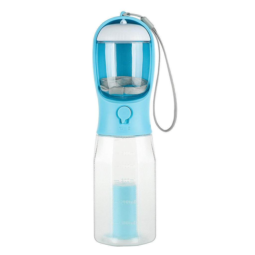 Portable Cat/Dog Water and Food Bottle 3 In 1