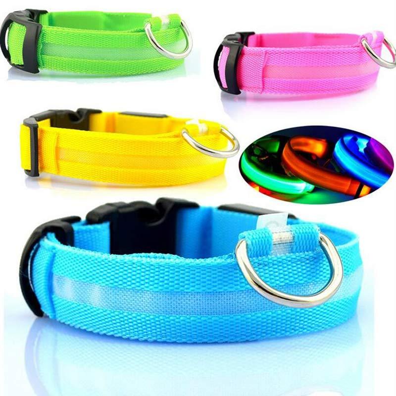 LED Dog/Cat Luminous Collar Night Safety