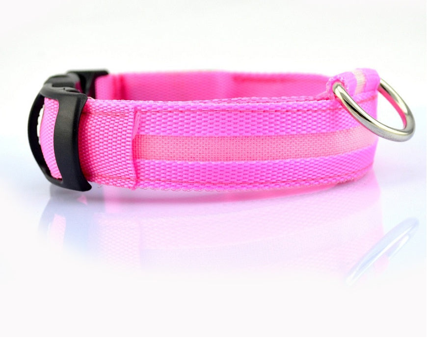 LED Dog/Cat Luminous Collar Night Safety