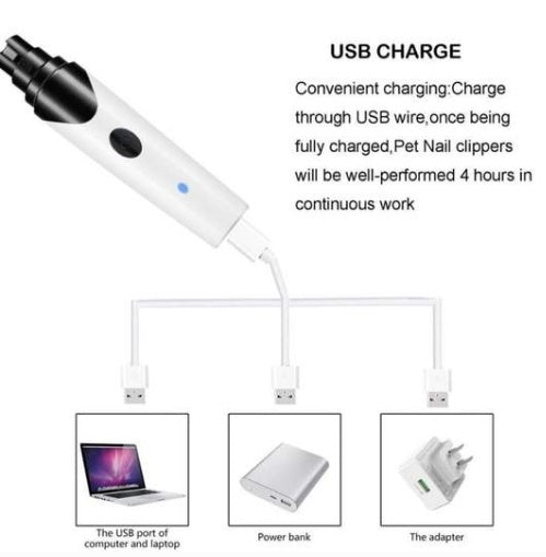 Electric Nail Clippers for Cats and Dogs