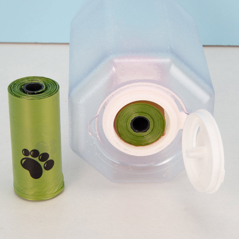 Portable Cat/Dog Water and Food Bottle 3 In 1