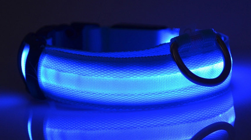 LED Dog/Cat Luminous Collar Night Safety